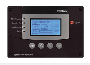 Xantrex System Control Panel