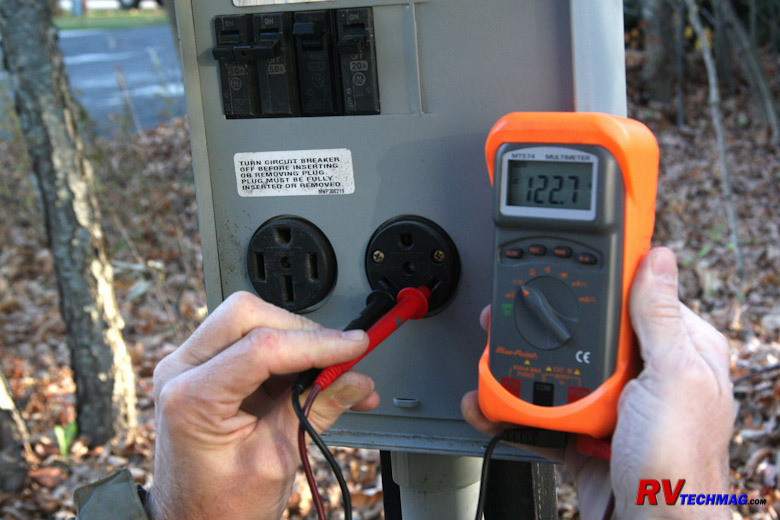 Electrical Tutorial - Chapter 3 - 30 Amp versus 50 Amp How To Test 30 Amp Rv Outlet With Multimeter