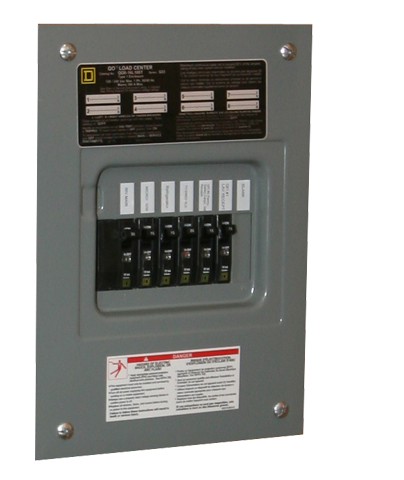 circuit breaker panel diagram